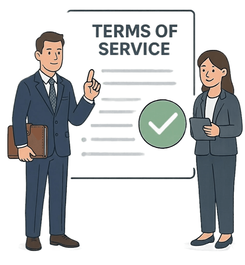 Terms of Service - Legal framework for TVS platform